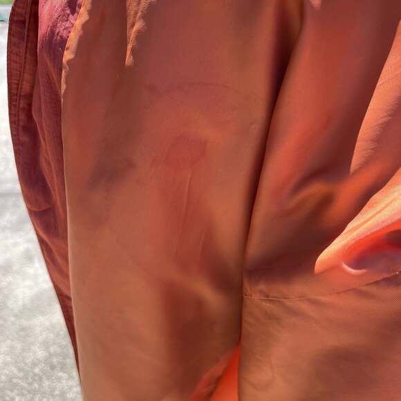 Vintage 90s Cyclone Polyester Trench Coat - Picture 6 of 8